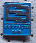 Značka Elektrosignal Celje modra