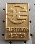 Značka Elektrovod 1978