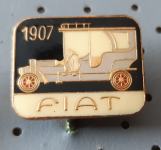 Značka FIAT 1907 oldtimer