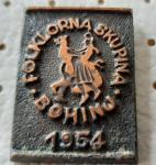 Značka Folklorna skupina Bohinj 1954 bronasta