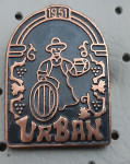 Značka Gostilna Urban 1951