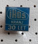 Značka IKOS Kranj 30 let