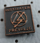 Značka Instalater Prevalje bronasta