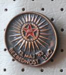 Značka JNA bezbednost LJAO 13.5.1983