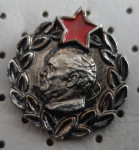 Značka Josip Broz Tito lovorov venec rdeča zvezda