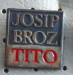 Značka Josip Broz Tito napis