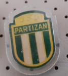 Značka JSD Partizan Jugoslovansko sportsko društvo plastična