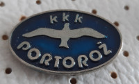 Značka KKK Portorož temno modra