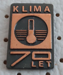Značka KLIMA Celje 70 let bronasta