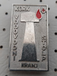 Značka Krajevni odbor rdečega križa Vodovodni stolp Kranj