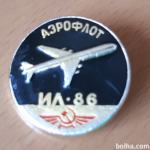 Značka letala Aeroflot ILJUŠIN 86