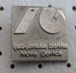 Značka Ljubljanska banka Nova Gorica