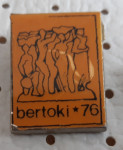 Značka MDA Bertoki 1976 Mladinska delovna akcija