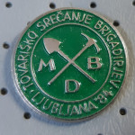 Značka MDB Tovariško srečanje brigadirjev Ljubjana 1984