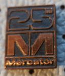 Značka MERCATOR 25 let
