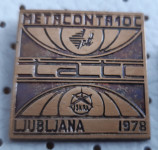 Značka METACONTA elektronska telefonska centrala Iskra Ljubljana 1978