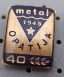 Značka Metal Opatija 1945