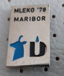 Značka Mleko 1979 Henkel Zlatorog Maribor