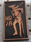 Značka MR78 Parkelj