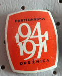 Značka NOB Partizanska Drežnica 1941/1971