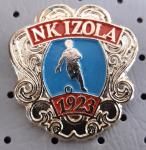 Značka Nogometni klub NK Izola 1923 zlata
