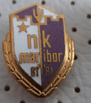 Značka Nogometni klub NK Maribor 1961/1981 emajlirana
