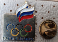 Značka Olimpijske igre Albertville 1992 Slovenija NOC
