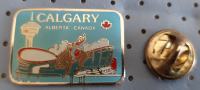 Značka Olimpijske igre Calgary Kanada 1988