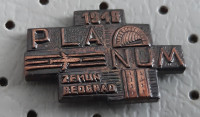 Značka PG Planum Zemun Beograd 1948 gradnja letališč