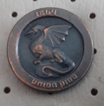 Značka Pivovarna Union zmajček bronasta