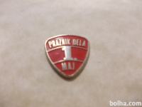 ZNAČKA PRAZNIK DELA 1. MAJ