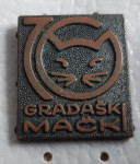 Značka Pust Gradaški mački pustni karneva