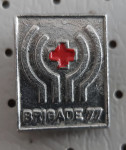 Značka Rdeči križ Mladinske delovne brigade 1977