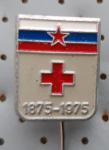Značka Rdeči križ Slovenije 100 let zastava