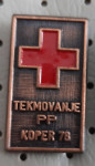 Značka Rdeči križ Tekmovanje Prva pomoč Koper 1978
