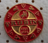 Značka RUBIN 1955/1975 konjak
