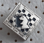 Značka Šahovska sekcija ŠS EM Hidromontaža Maribor 1966/1976  šah