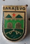 Značka Sarajevo grb glavno mesto Bosne