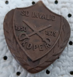 Značka ŠD Invalid Koper 1950/1975