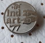 Značka Sejem IND ART 1977