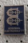 Značka Sejem Sodobna elektronika 1977 Gospodarsko razstavišče