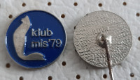 Značka Sredozemske igre Split maskota Miss klub 1979 graverstvo Nova