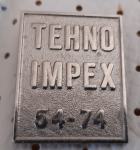 Značka TEHNO IMPEX 1954/1974
