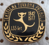 Značka Tekstilna tovarna Prebold 1842/1977
