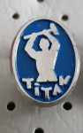 Značka Titan Kamnik modra
