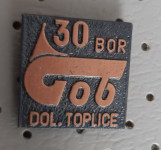 Značka Tovarna obutve BOR Dolenjske toplice 30 let