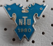 Značka Tovarna usnja NTU Slovenj Gradec 1980