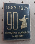 Značka Tovarna Zlatorog Maribor 1887/1977