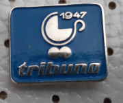 Značka Otroški voziček Tribuna 1947 modra
