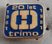Značka TRIMO Trebnje 1961/1981